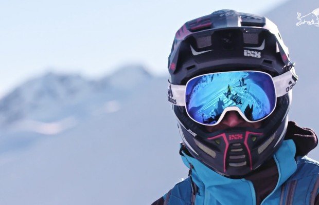 Darren Berrecloth entrena en la nieve para RedBull Rampage