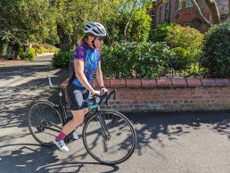 This saddle with backrest promises to improve pedalling efficiency