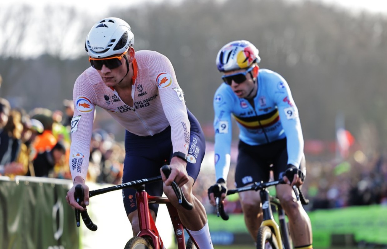 Van Aert and Van der Poel will face each other 6 times this CX season