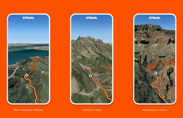 Cómo funcionan los nuevos vídeos 3D Flyover de Strava