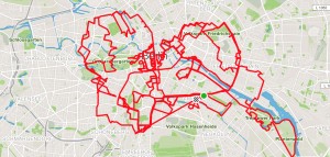 Strava celebra con esta obra de arte la caída del Muro de Berlín