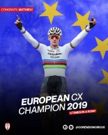Van der Poel se proclama Campeón de Europa CX por tercera vez