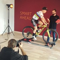 Que sensor Nino Schurter está usando?