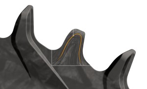 New Gemini Rigel, the most advanced carbon chainring in the world