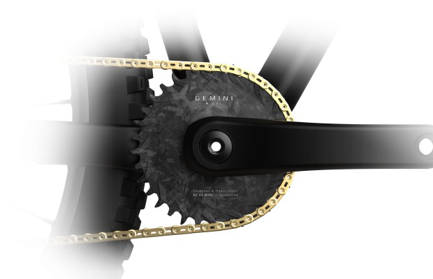 New Gemini Rigel, the most advanced carbon chainring in the world