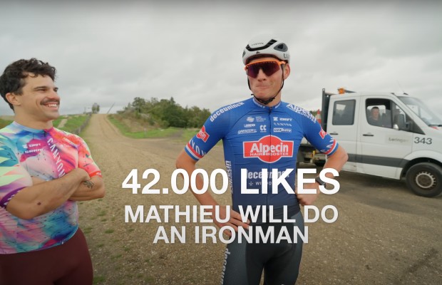 Van der Poel a accepté le défi et devra faire un Ironman