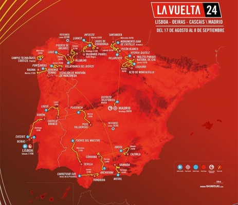 La Vuelta A España 2024 Será épica: Etapas Y Perfiles