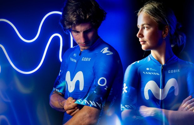 Gobik estrena el nuevo maillot del Movistar Team