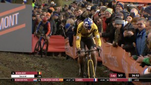 Van der Poel wins with absolute dominance the 2023 CX Gavere World Cup