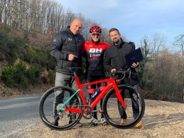 Carlos Coloma ya rueda con el nuevo Rotor 1x13 hidráulico