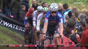 Van der Poel survit au malheur pour remporter la Coupe du Monde CX de Huslt