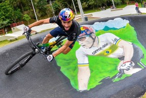 Henrique Avancini inaugura su propio Pump Track "Durante mucho tiempo intenté hacer un proyecto que pudiera llevar al público el deporte que tanto amo"