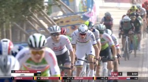 Van Aert gana sin sillín la Copa del Mundo CX de Benidorm 2024