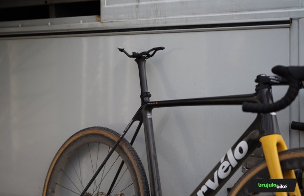 Assim terminou a bicicleta de Van Aert em Benidorm