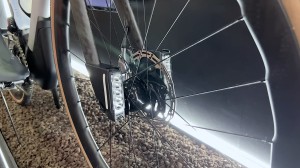 A Van Rysel with a titanium frame, carbon inserts and integrated bags for ultra-distance