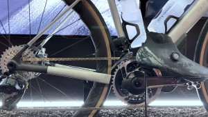 A Van Rysel with a titanium frame, carbon inserts and integrated bags for ultra-distance