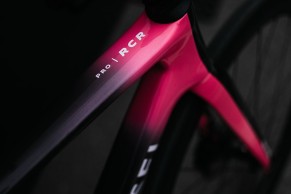 The Van Rysel RCR Pro of the Van Rysel-Roubaix team in detail