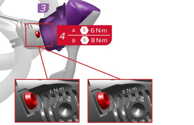 Aviso de seguridad para las manetas SRAM eTap AXS 12v