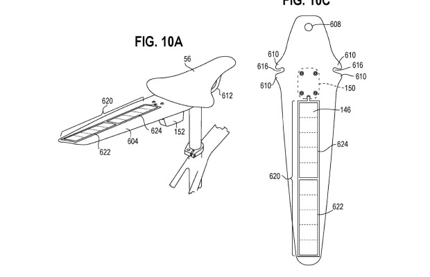 Paneles solares SRAM para montar y cargar los componentes eléctrónicos