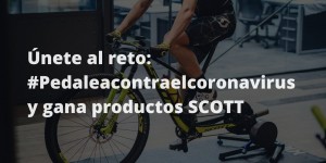 Participe do desafio #pedaleacontraelcoronavirus e concorra a produtos Scott