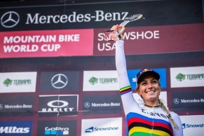 La actual campeona del mundo de XCO y XCM vuelve a estar al 100%, ella misma lo cuenta