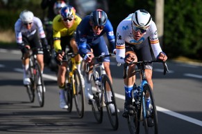 Wout van Aert wins Kuurne-Brussels-Kuurne