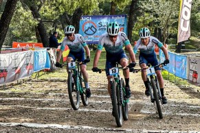 Filippo Colombo y Candice Lill ganan el primer asalto en la Salamina Epic Race #1