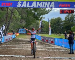 Filippo Colombo y Candice Lill ganan el primer asalto en la Salamina Epic Race #1