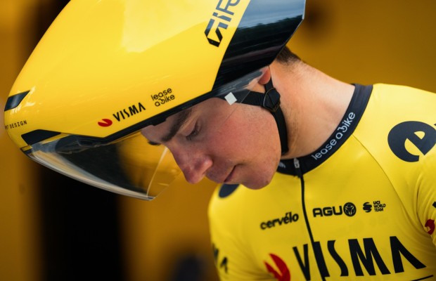 The Visma-LAB believes that the UCI has been influenced by people's reaction to their new helmet