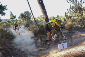 Wout Alleman and Hans Becking win again and conquer the yellow jersey in stage 2 of the Cape Epic