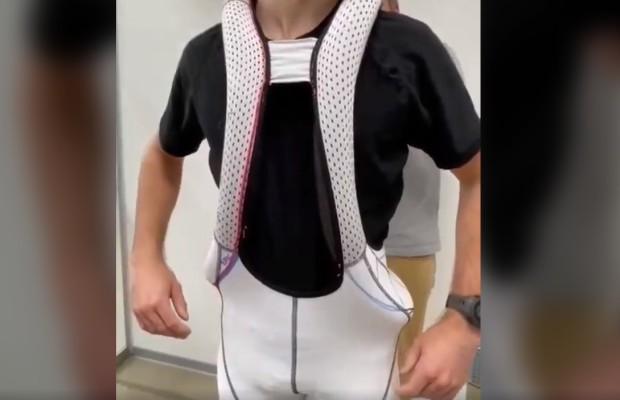 Will the peloton soon have cycling shorts with an airbag?