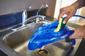 How to clean the hydration bladder