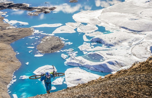 North of Nightfall, mountain bike en mitad de ninguna parte