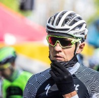 Masks only at the start line, this was the first post-Covid MTB race in which Kulhavy finished in eighth position