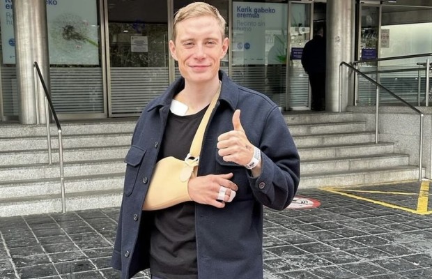 Vingegaard abandona el hospital 12 días después del accidente