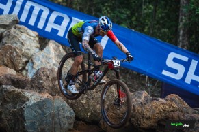 Andreassen ganha o dia em que Koretzky roçou a épica na Copa do Mundo XCO de Araxá