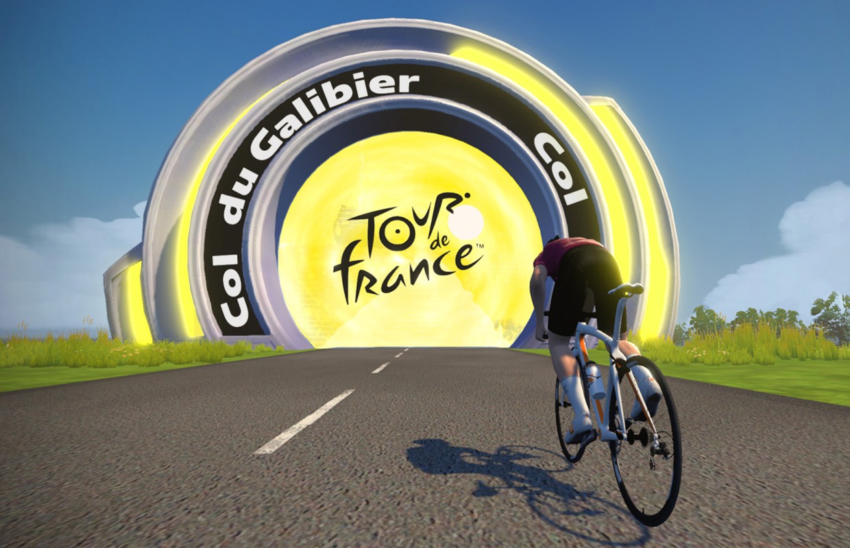 Zwift estreia temporada com as subidas mais icônicas do Tour 2024