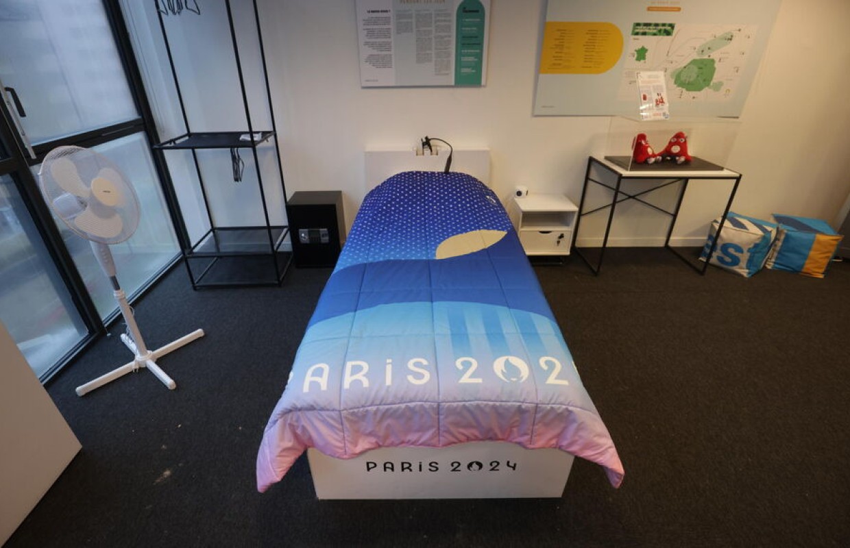 The anti-sex beds return to the Olympic Games