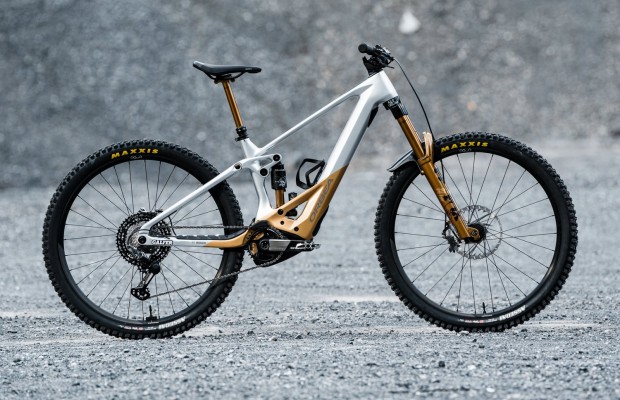 The Orbea Wild Gold Edition that is dominating the UCI E-EDR World Cup in detail