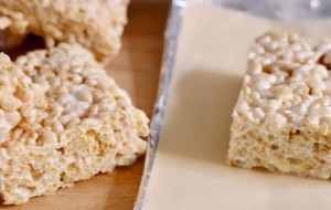 Crispy Rice with Marshmallows Bars, the recipe that triumphs in the peloton
