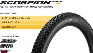 Pirelli Scorpion e-MTB, la nueva línea de neumáticos específicos para mountain bikes eléctricas