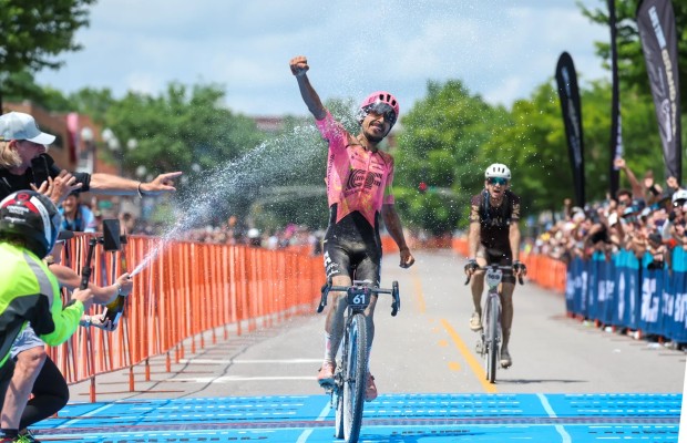 Lachlan Morton wins the Unbound Gravel 2024
