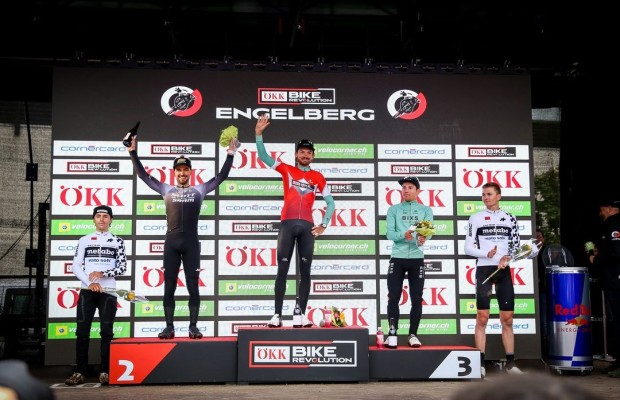 Guerrini wins the game against Schurter and takes the victory in the OKK Bike Revolution in Engelberg