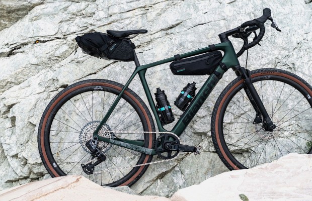 Nova gravel: Bianchi Arcadex com armazenamento interno