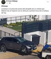 Localizada la responsable de este atropello mortal a un ciclista