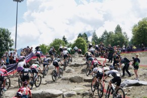 Ferrand-Prevot faz uma exibição solo para vencer a Copa do Mundo XCO de Val di Sole 2024