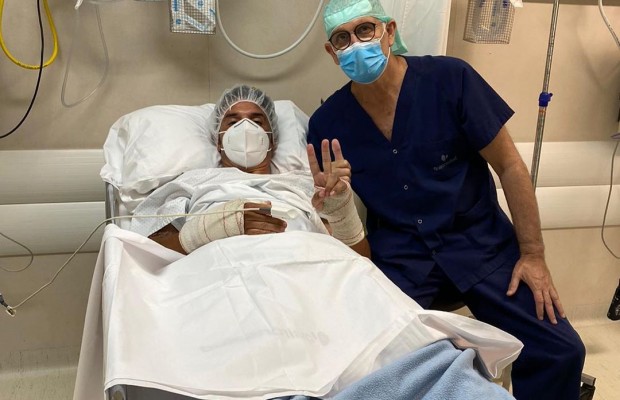 Purito Rodríguez ya tiene las manos "reparadas"