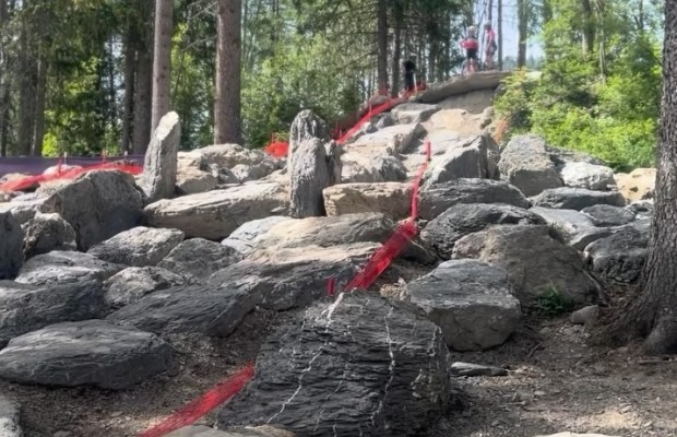 O circuito de Crans Montana parece ser o mais difícil, perigoso, da temporada