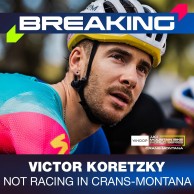 Koretzky will be absent from the Crans Montana World Cup