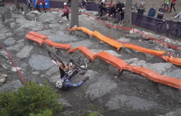 Modifications and video on the "terrifying" Crans Montana course